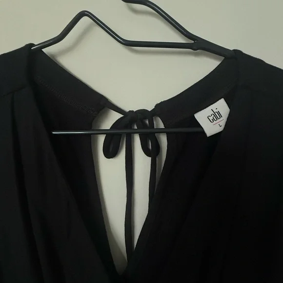 CAbi Black V-Neck Jumpsuit - Picture 3 of 6